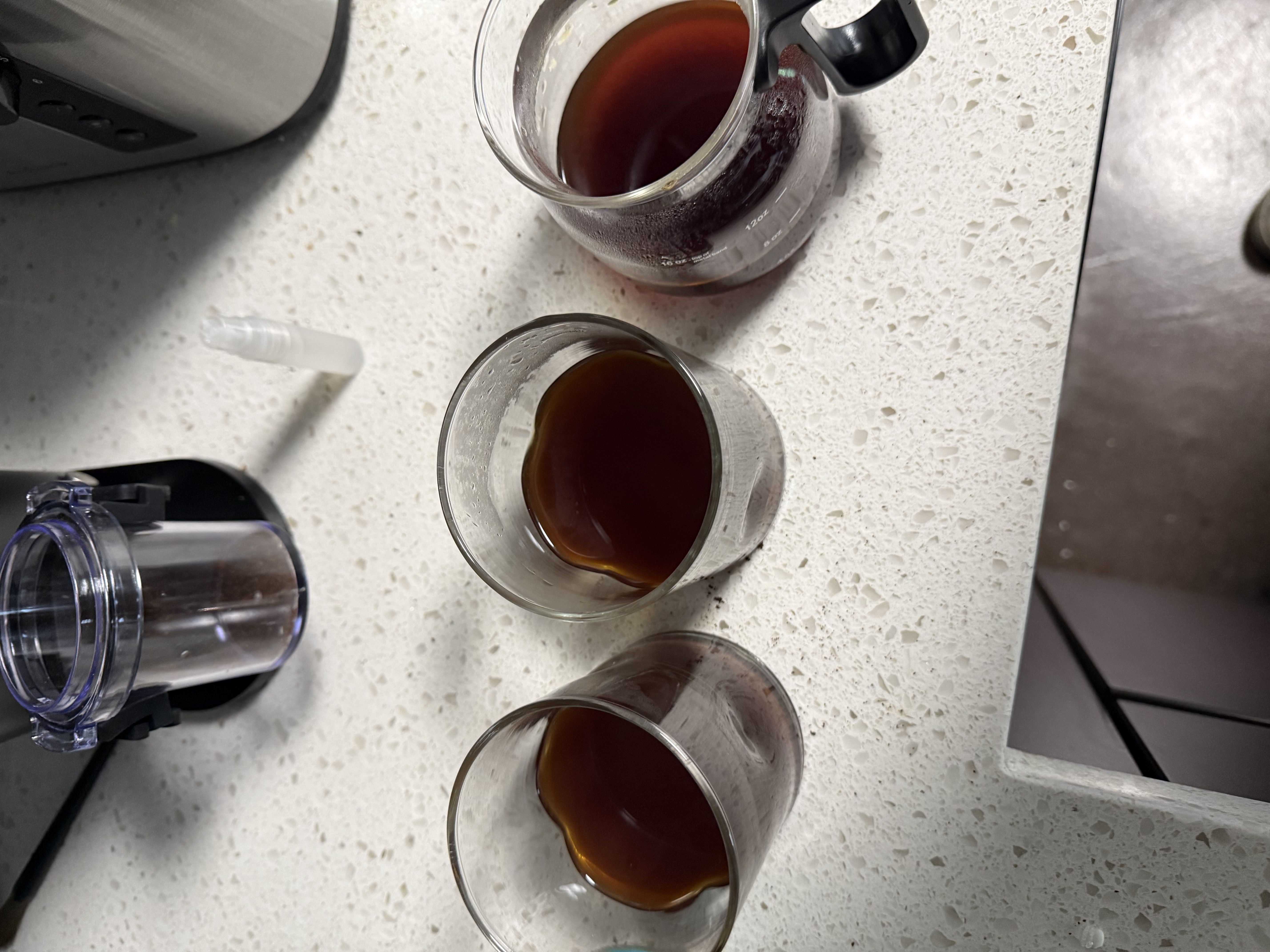 All three cups