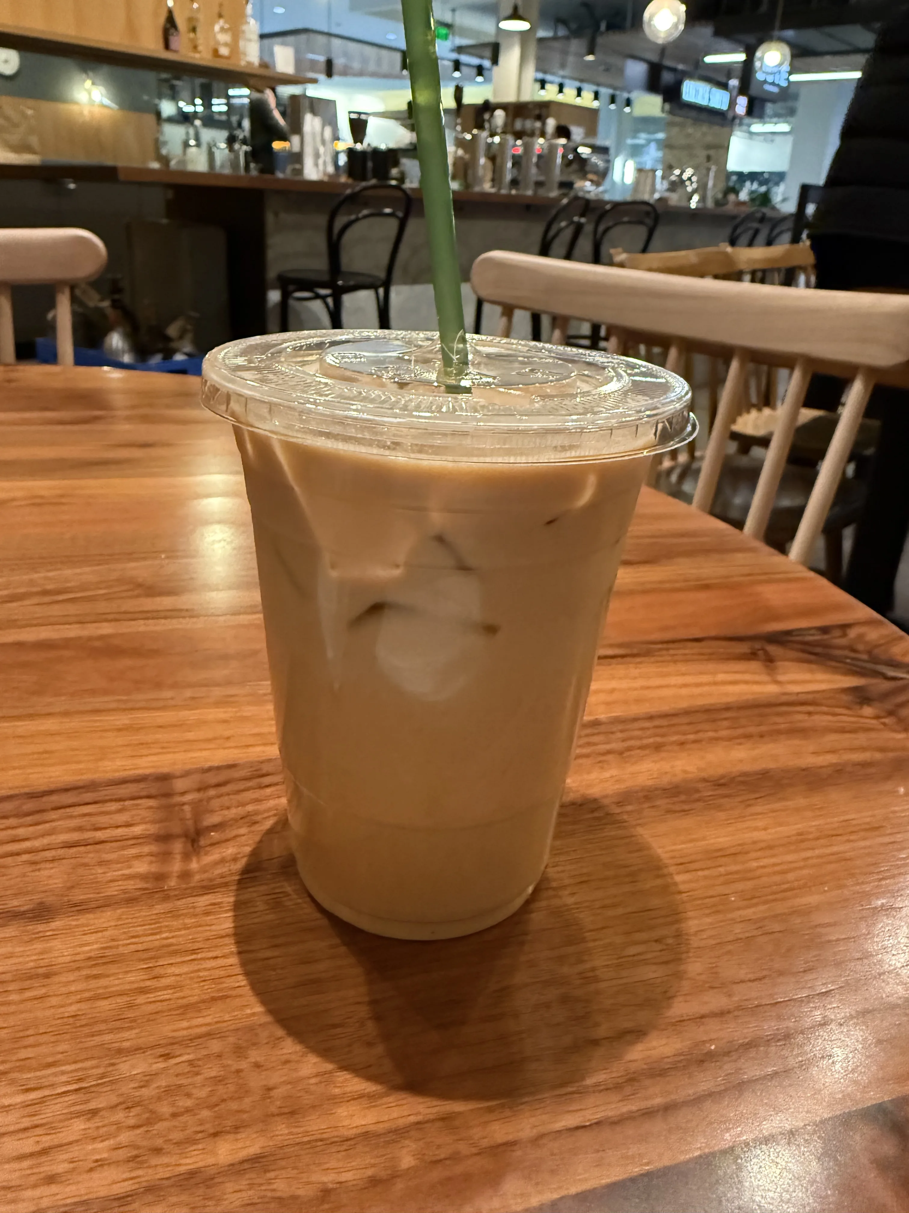 Iced coffee at Dote Coffee