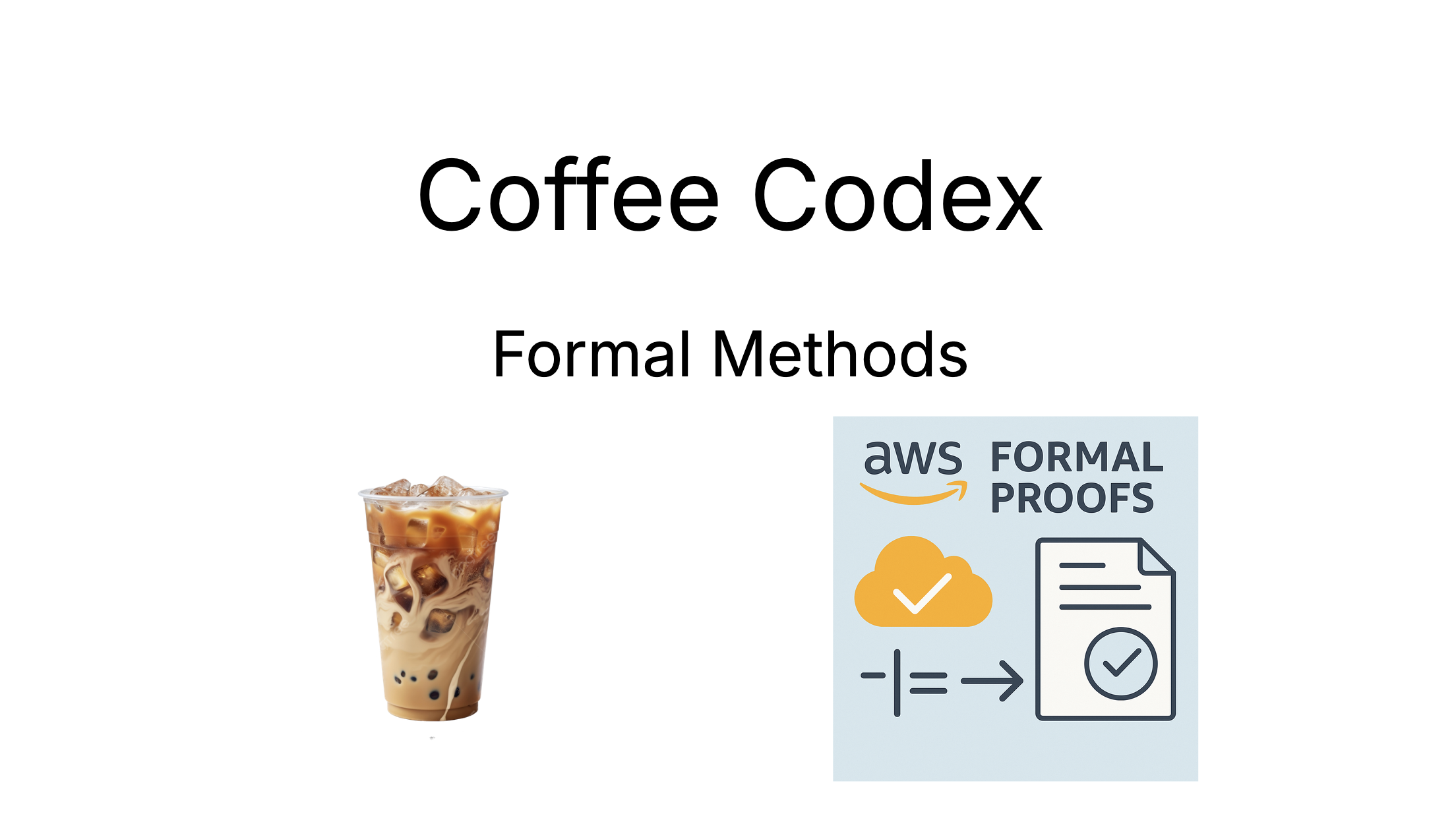 Coffee Codex - Formal Methods and P lang