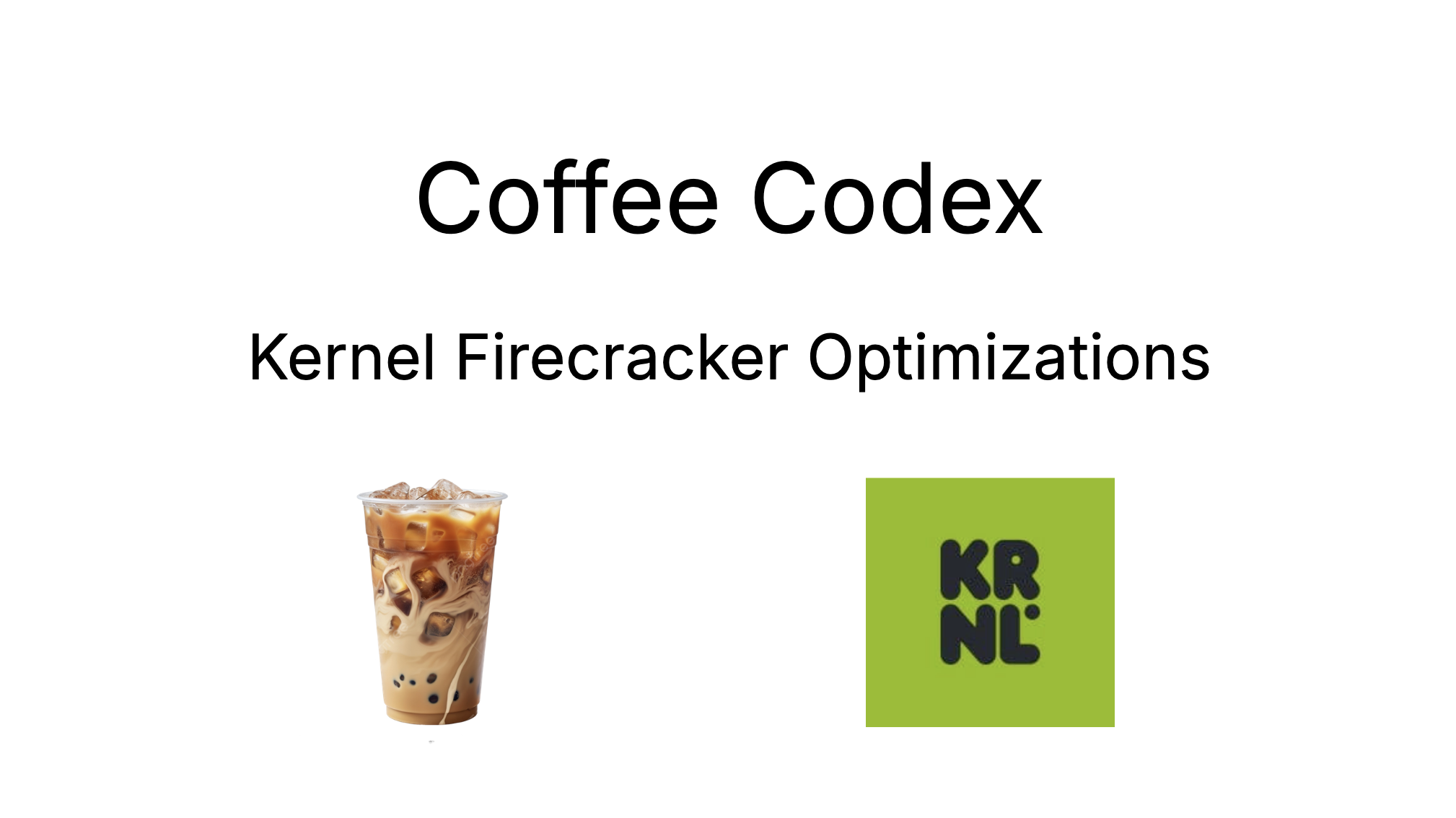 Coffee Codex - Kernel Firecracker