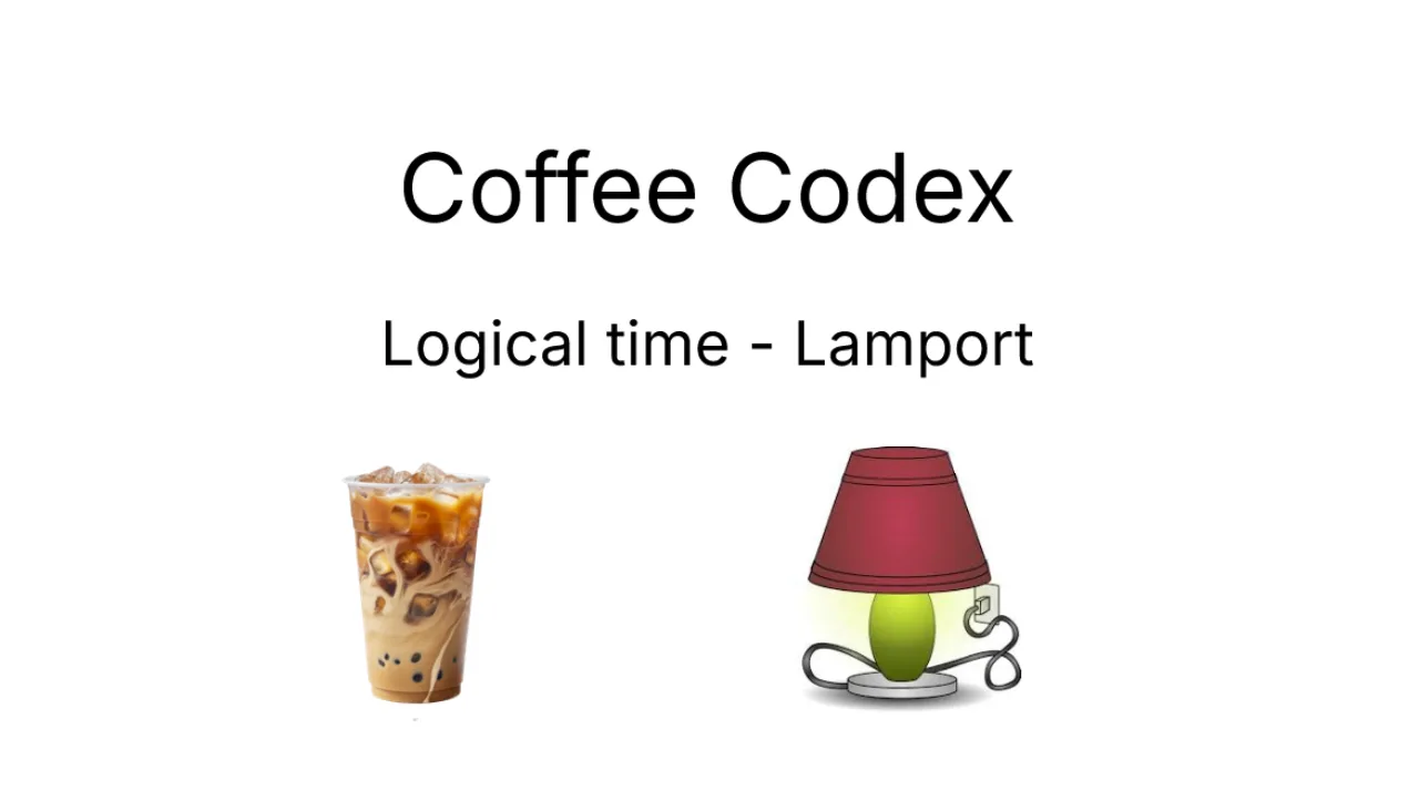 Coffee Codex - Lamport Clocks