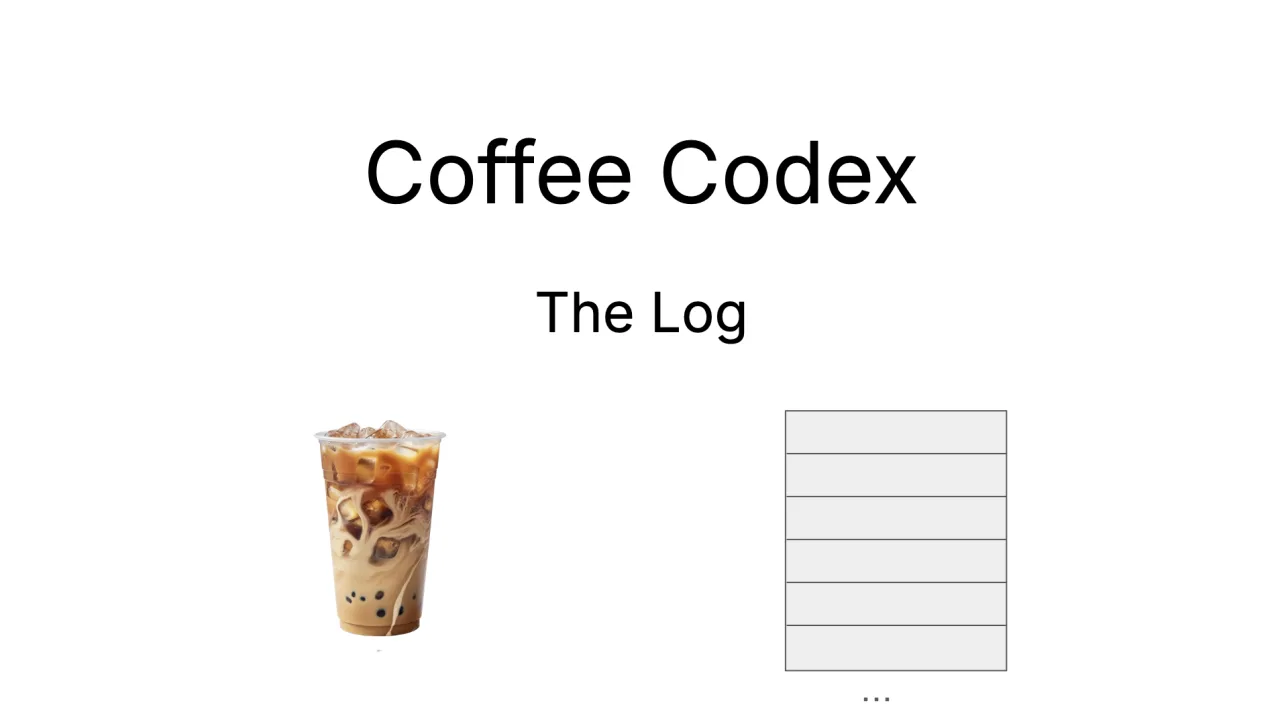 Coffee Codex - The Log
