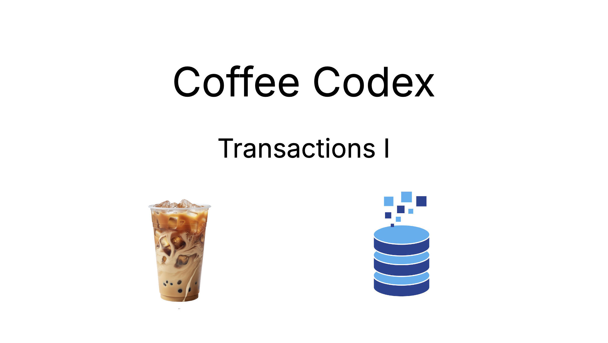 Coffee Codex - Jim Gray's Transactions I